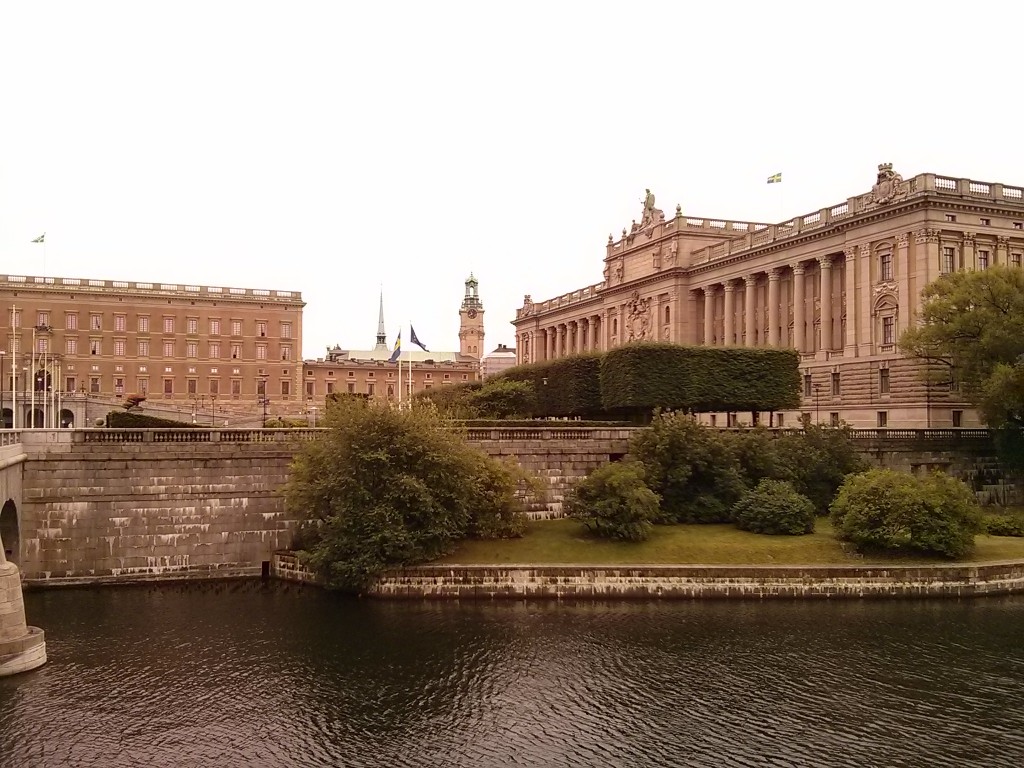 Palast und Reichstag